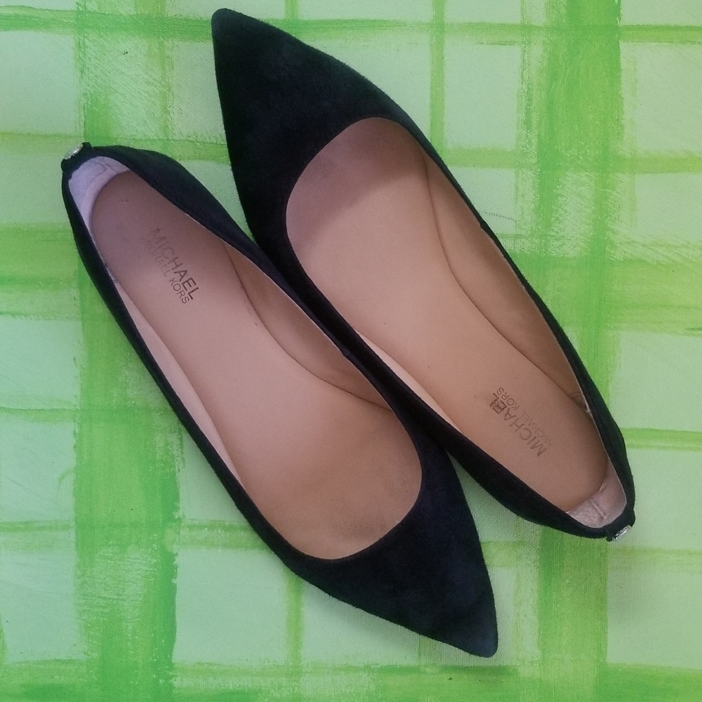 MK suede flats